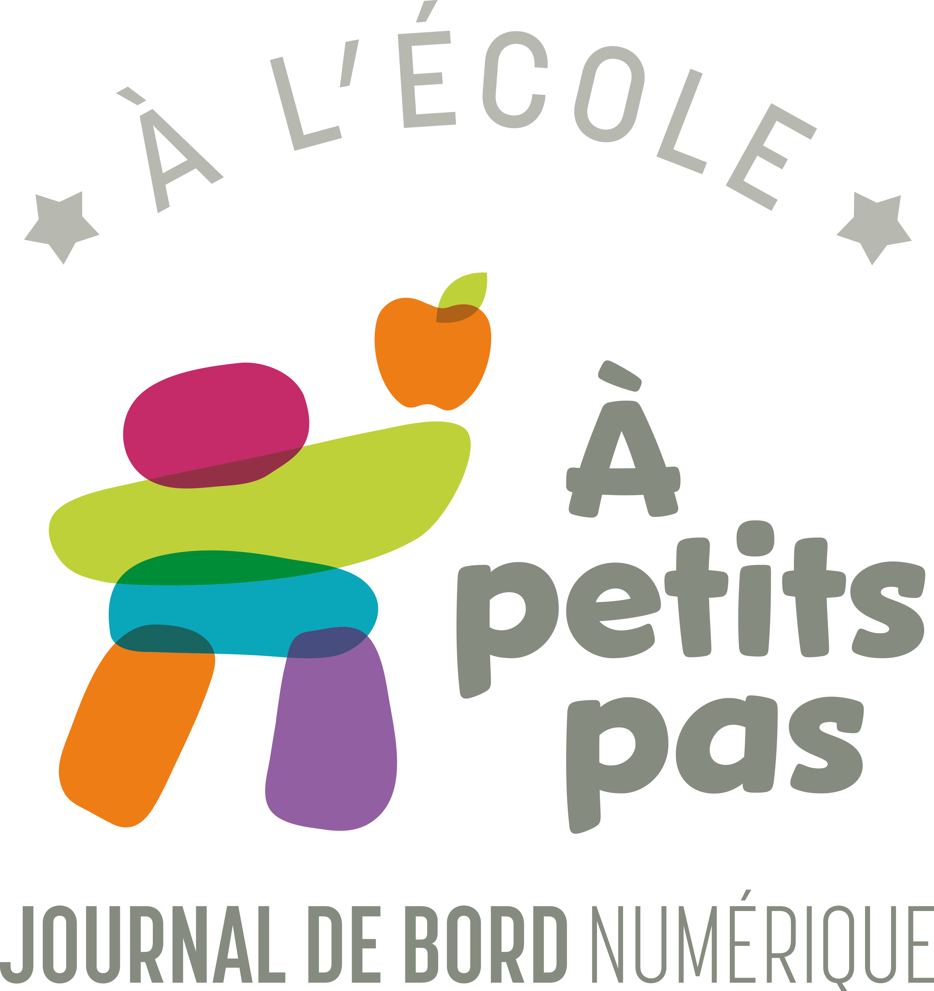 Journal de bord numérique À petits pas - À l'École