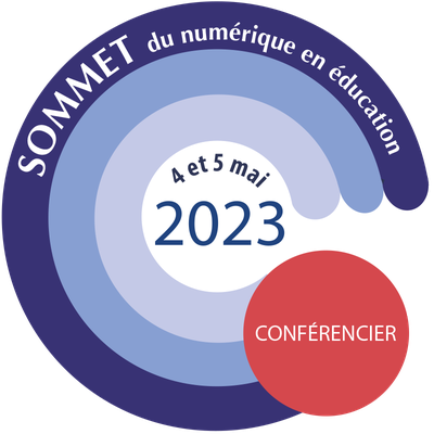 Badge numérique de reconnaissance CONFÉRENCIER